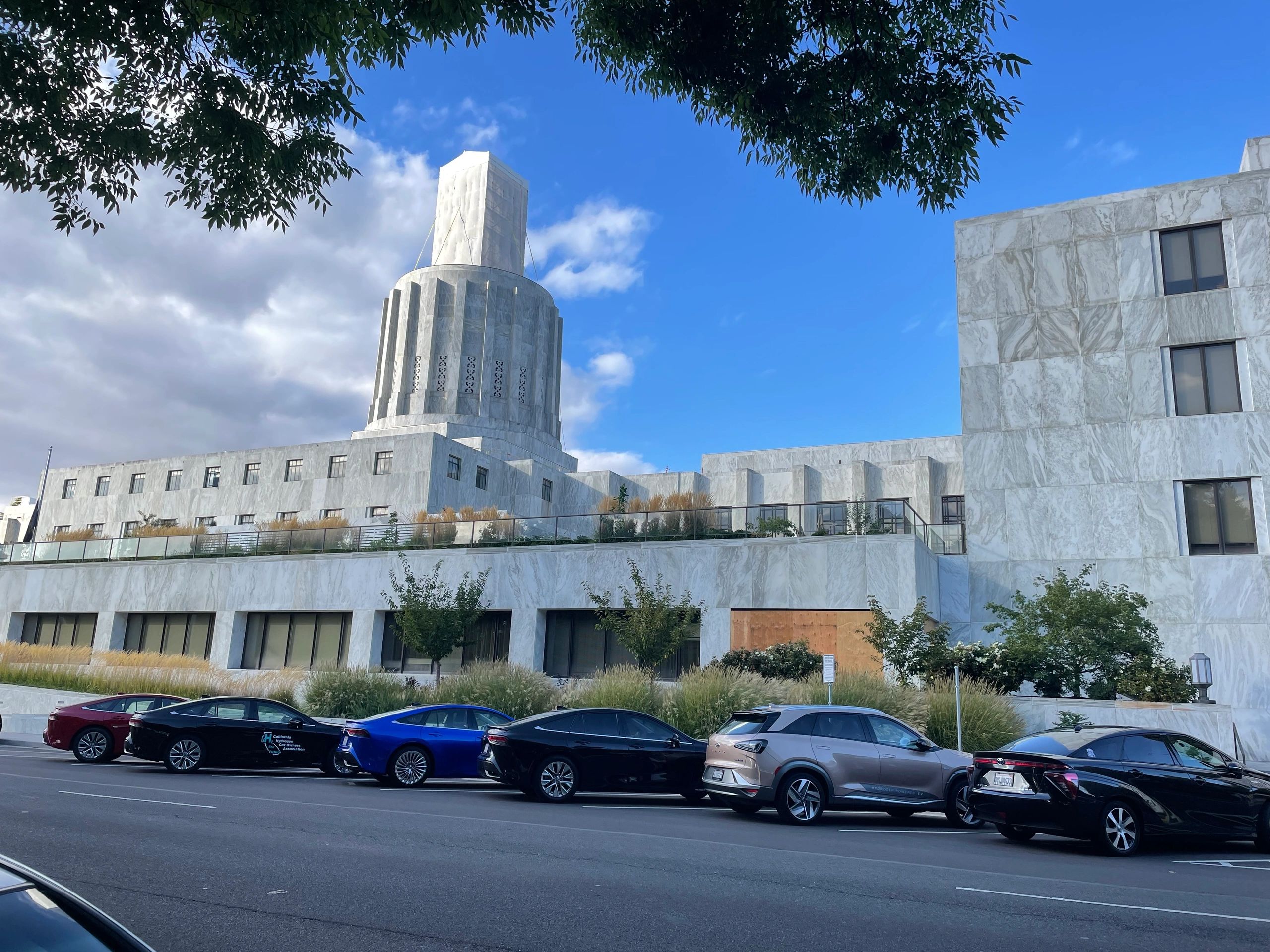 At Oregon State Capitol